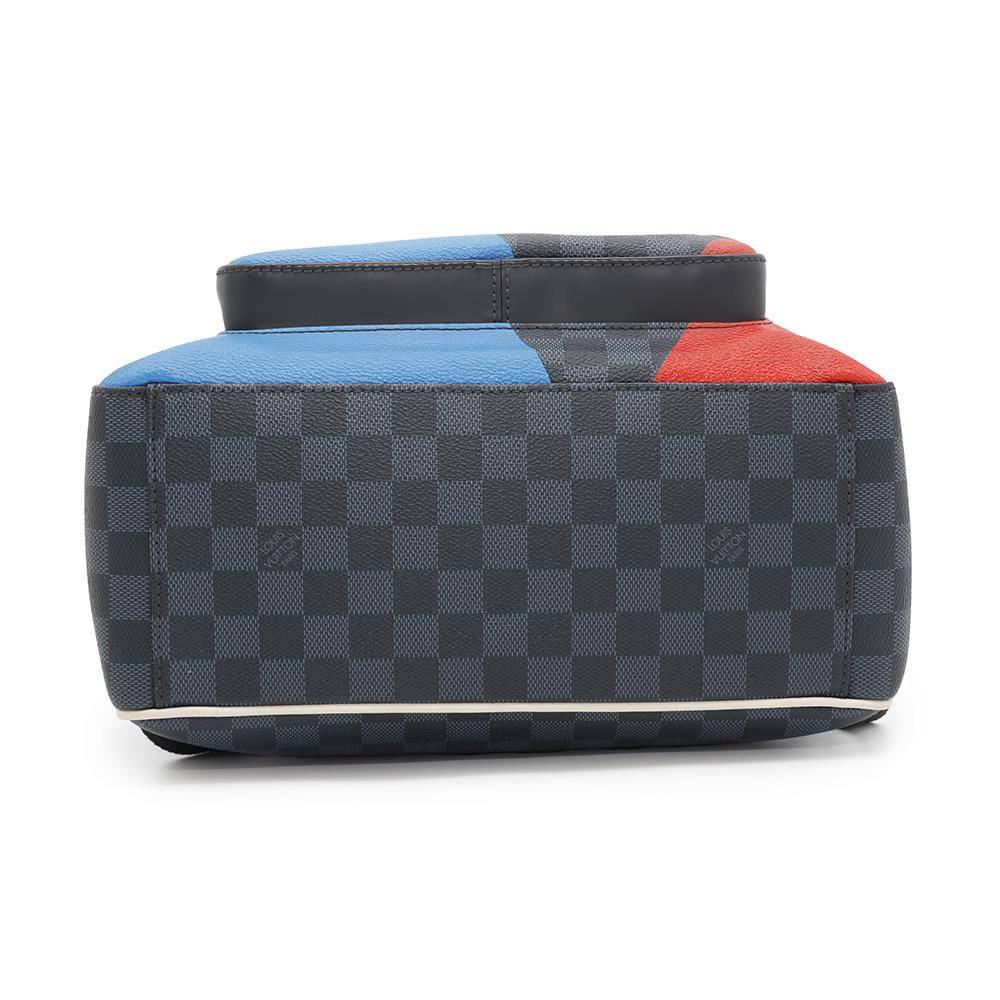 Louis Vuitton Josh America's Cup NoirN41612 Cobalt Damier Canvas Handbag