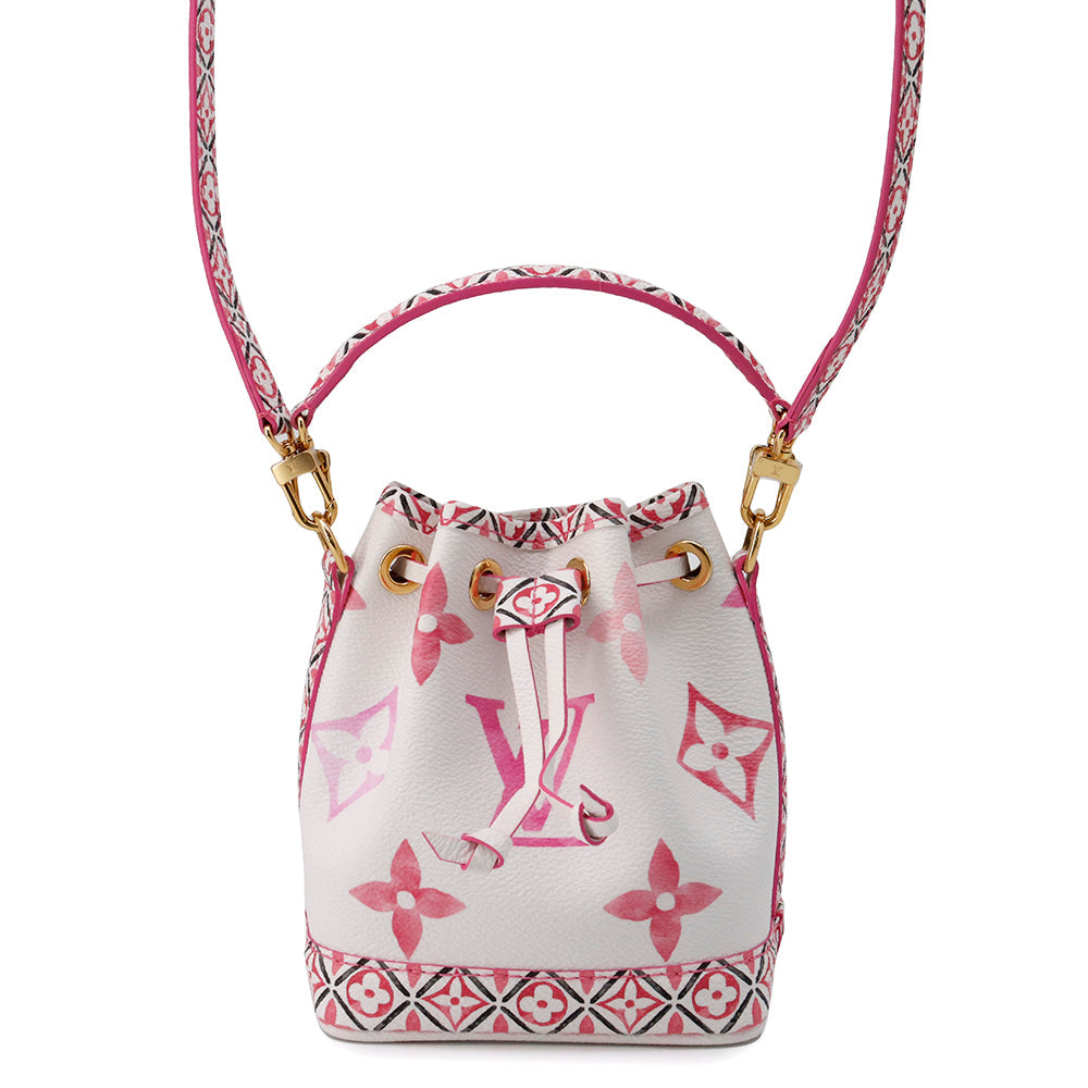 Louis Vuitton Noe RoseM82386 Visor Pool Monogram Nano Handbag 2