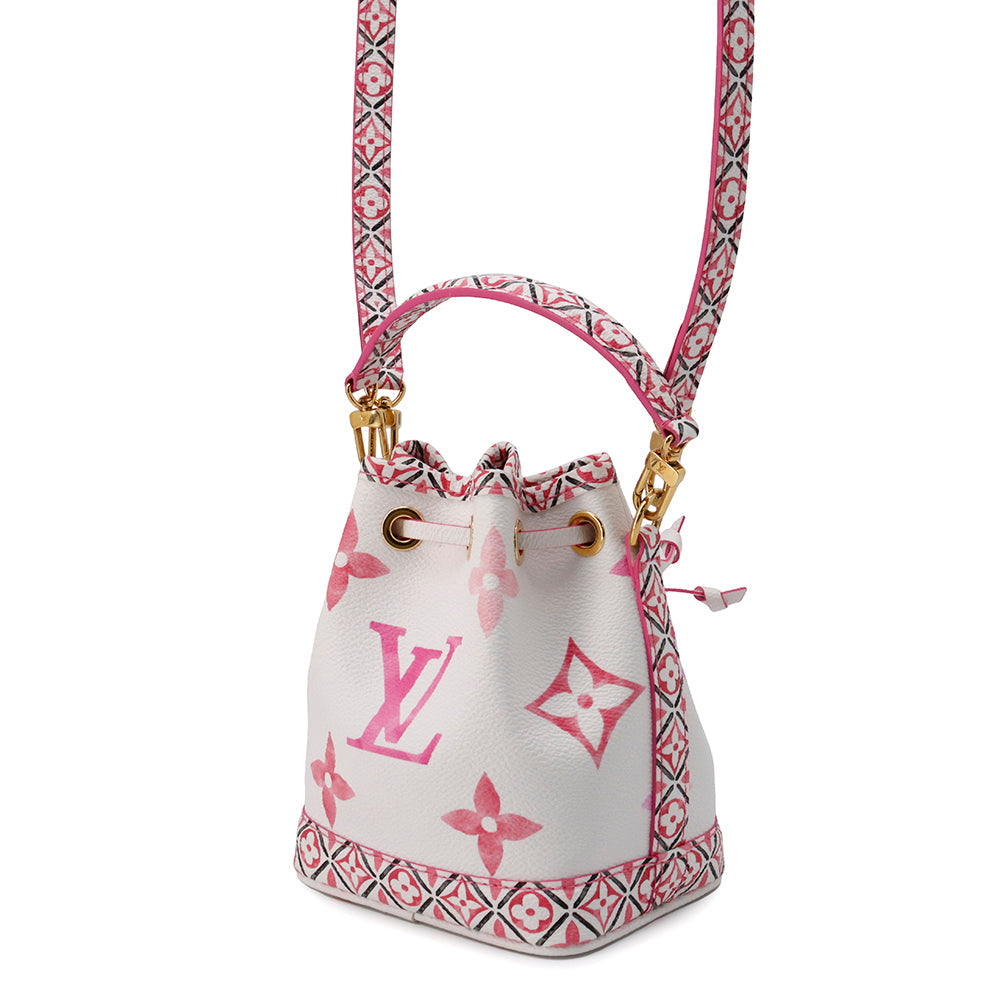 Louis Vuitton Noe RoseM82386 Visor Pool Monogram Nano Handbag 2