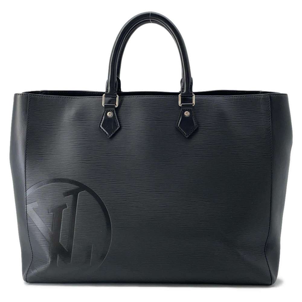 Louis Vuitton Grand Sac NoirM55185 Epi Leather Handbag