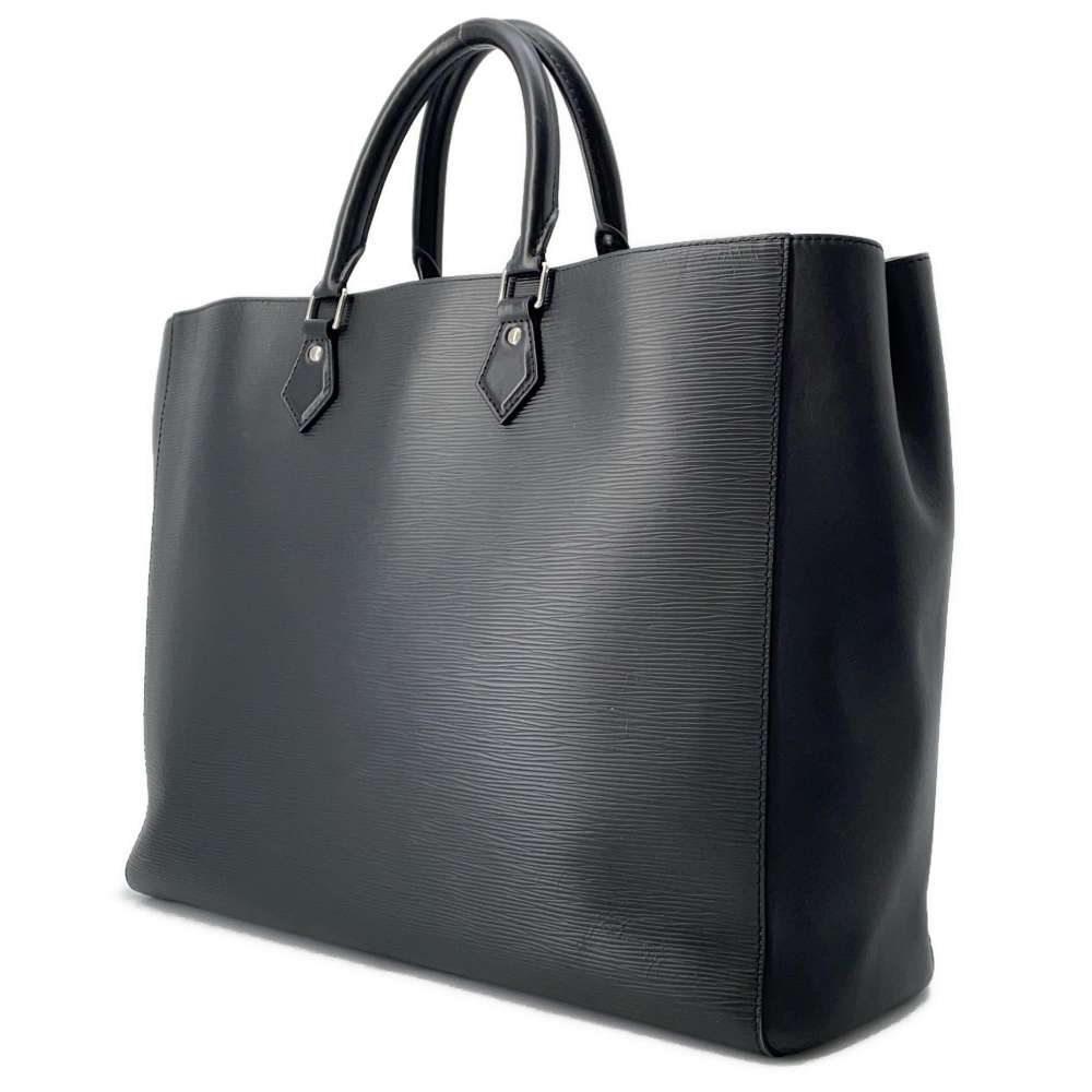 Louis Vuitton Grand Sac NoirM55185 Epi Leather Handbag