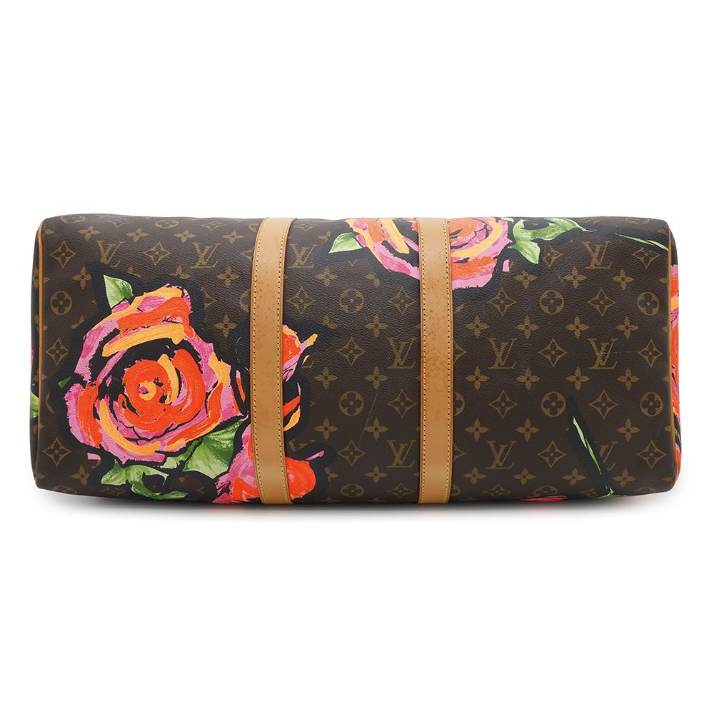 Louis Vuitton Keepall BrownM48605 ・Rose Monogram Travel Bag