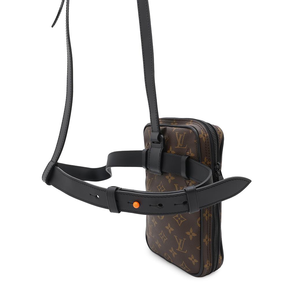 Louis Vuitton Utility side NoirM44477 Solar Powered Ray Monogram Handbag