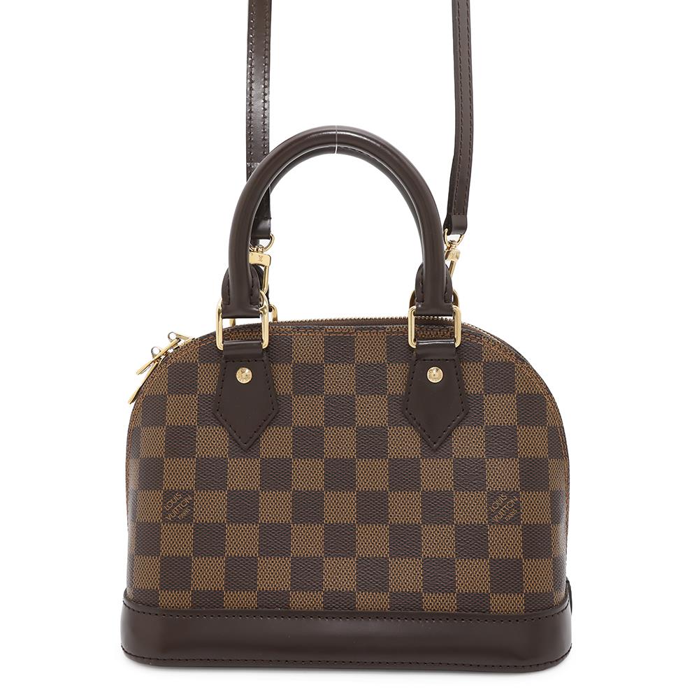 Louis Vuitton Alma RedN41221 Ebene Damier Canvas Handbag