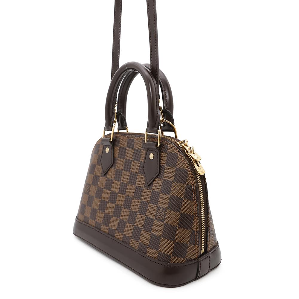 Louis Vuitton Alma RedN41221 Ebene Damier Canvas Handbag