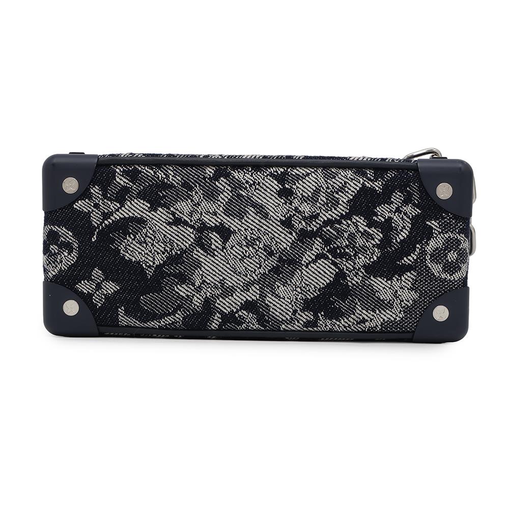 Louis Vuitton Soft Trunk NavyM80033 Tapestry Monogram Mini Bag