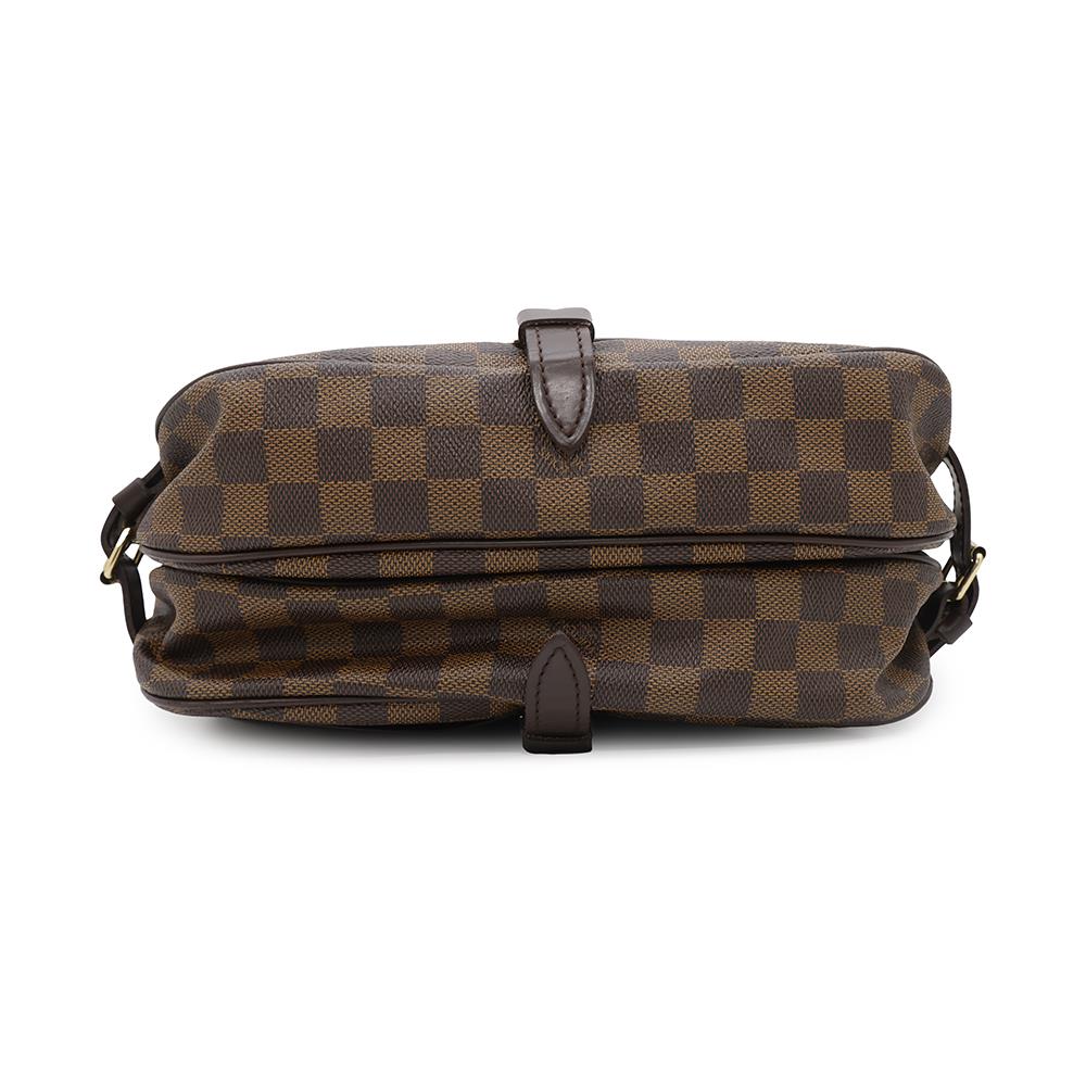 Louis Vuitton Saumur SPO RedN48081 Ebene Canvas Damier Handbag