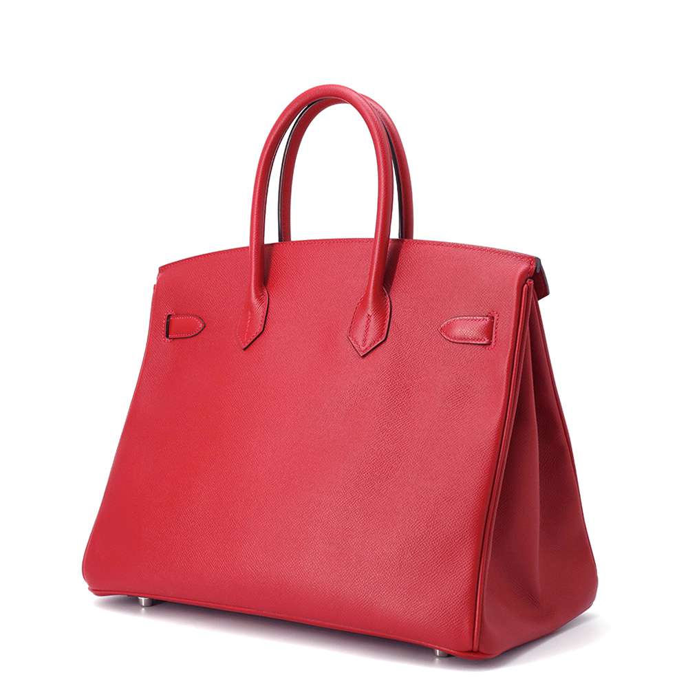 Birkin Rouge Casaque Epsom Size Handbag Travel Bag