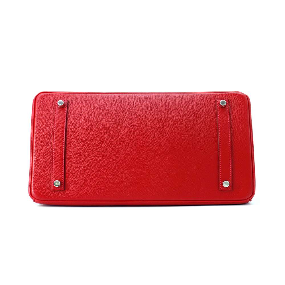 Birkin Rouge Casaque Epsom Size Handbag Travel Bag