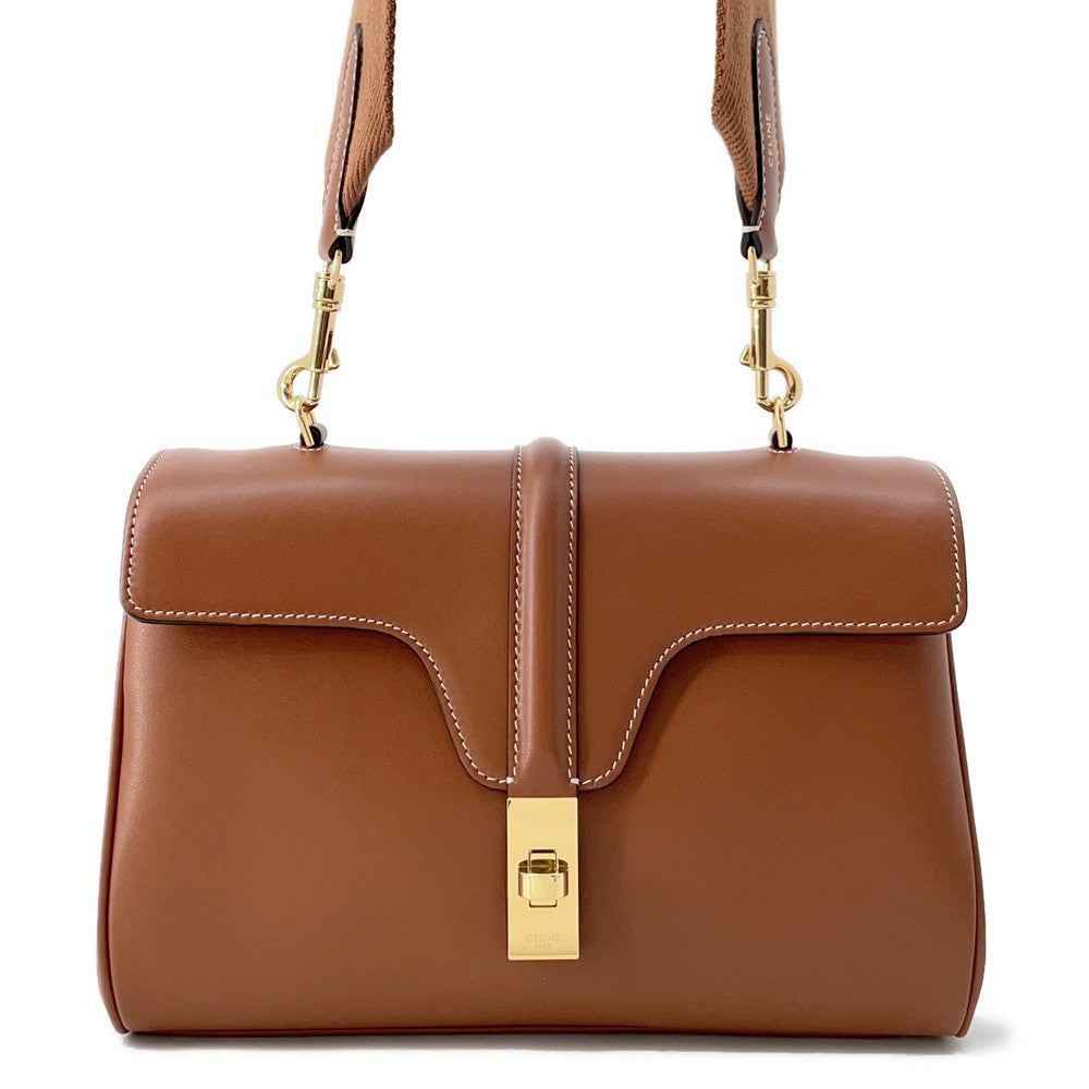 Teen Soft (Season) Shoulder Cr . Lu Leather Tan Shoulder Bag