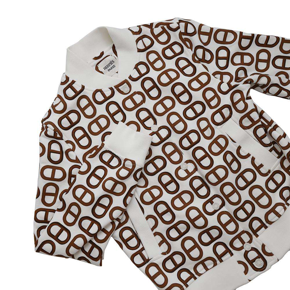 Chaine D'Ancre Blouson Size Marron Halzan Cotton White Travel Bag