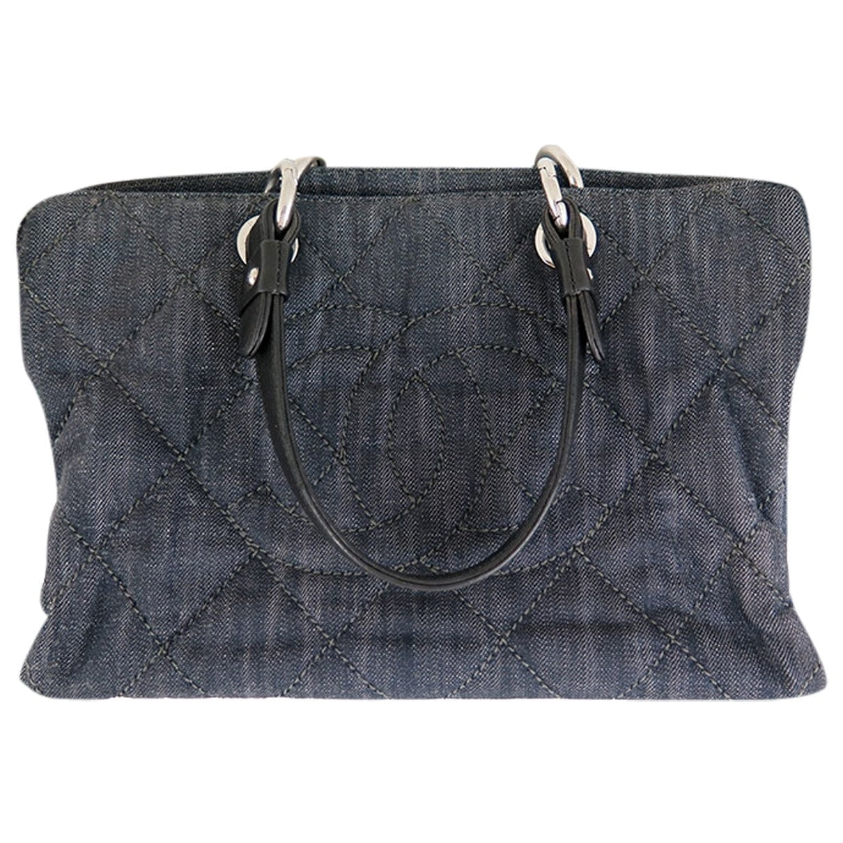 Chanel blue denim - jeans handbag