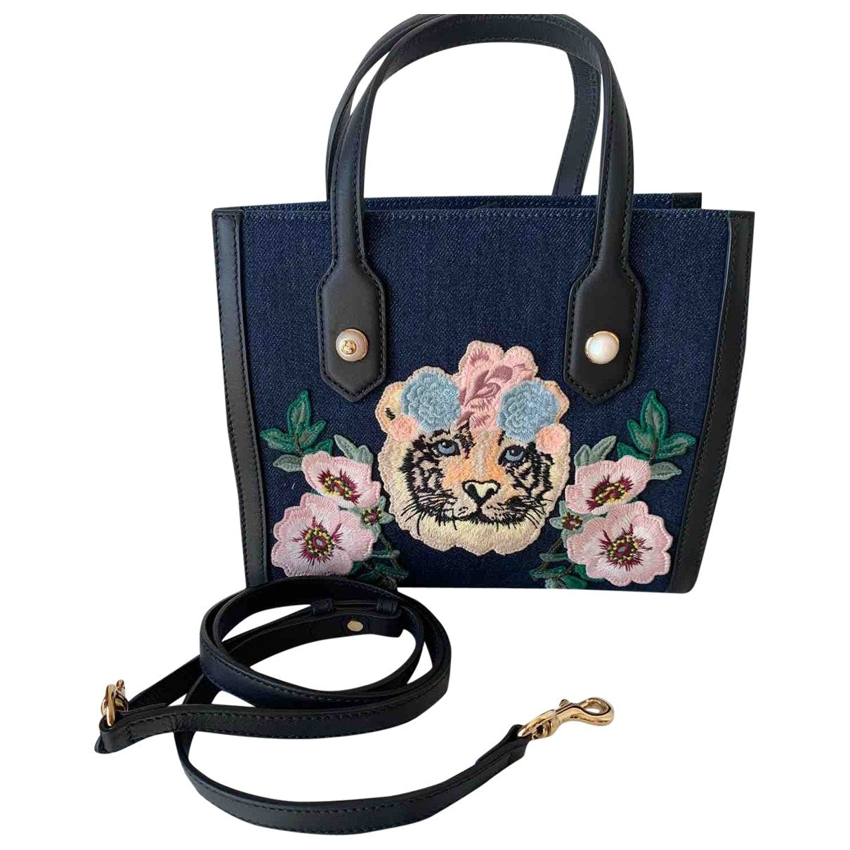 Gucci blue denim - jeans handbag