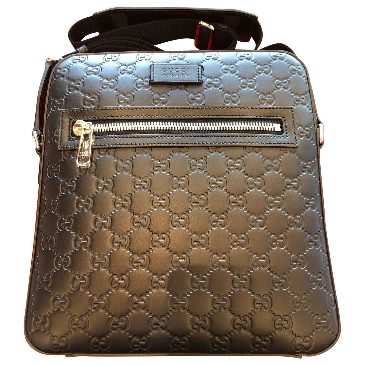 Gucci black leather bag