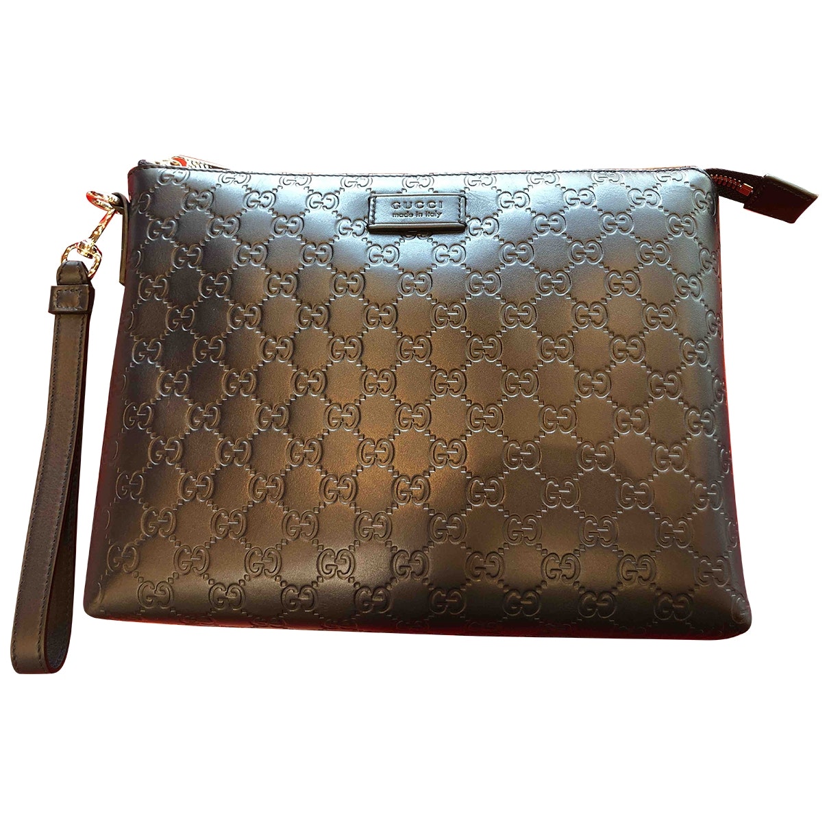 Gucci blue leather bag