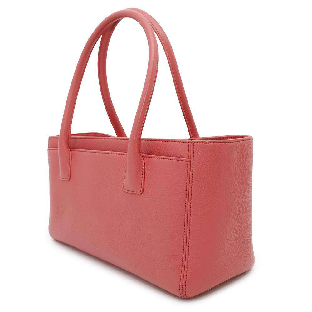 Chanel Executive PinkA67282 Leather Tote Bag
