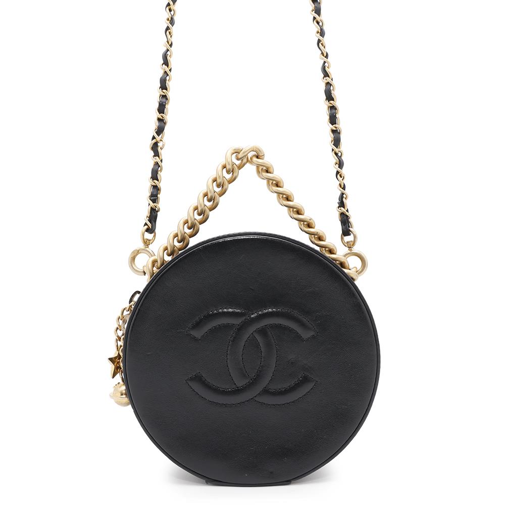Chanel CC Logo 2WAYShoulder BlackA91946 Leather Shoulder Bag