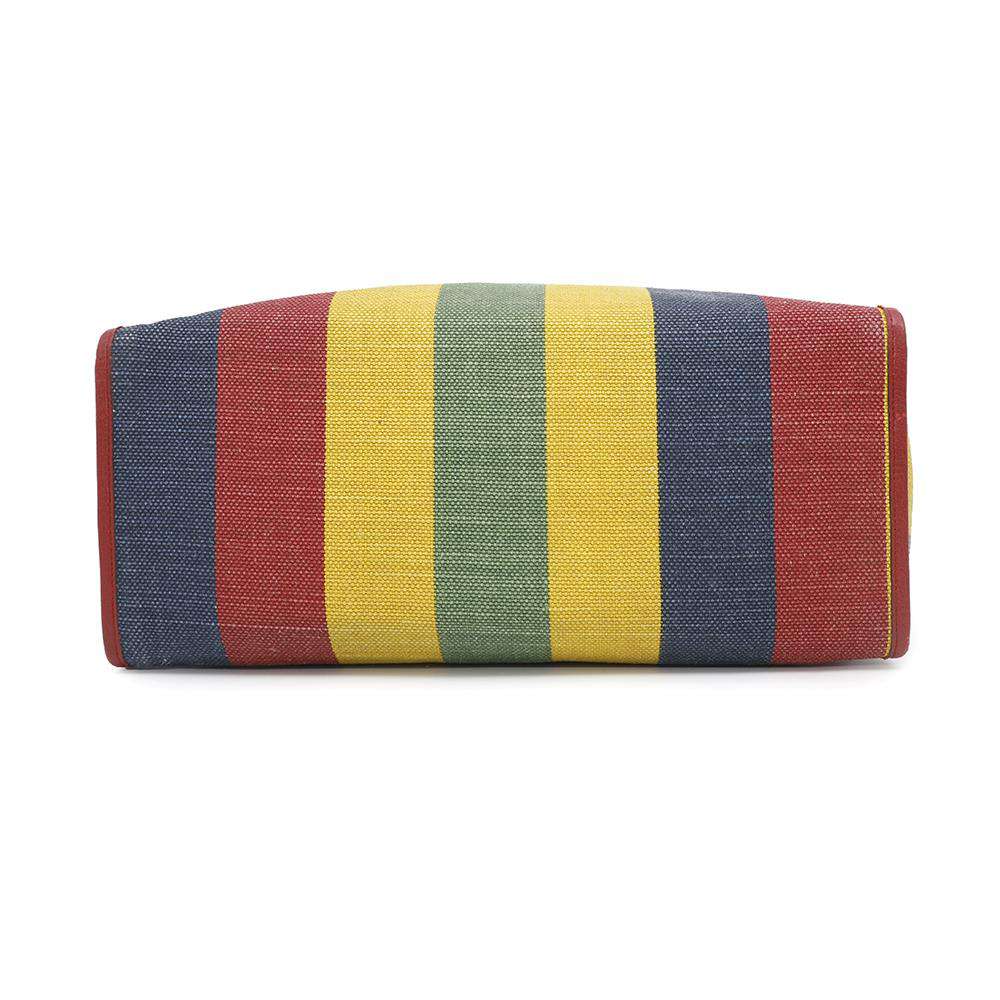 Gucci Baiadera 2WAYBag Multicolor630358 Leather Canvas Travel Bag