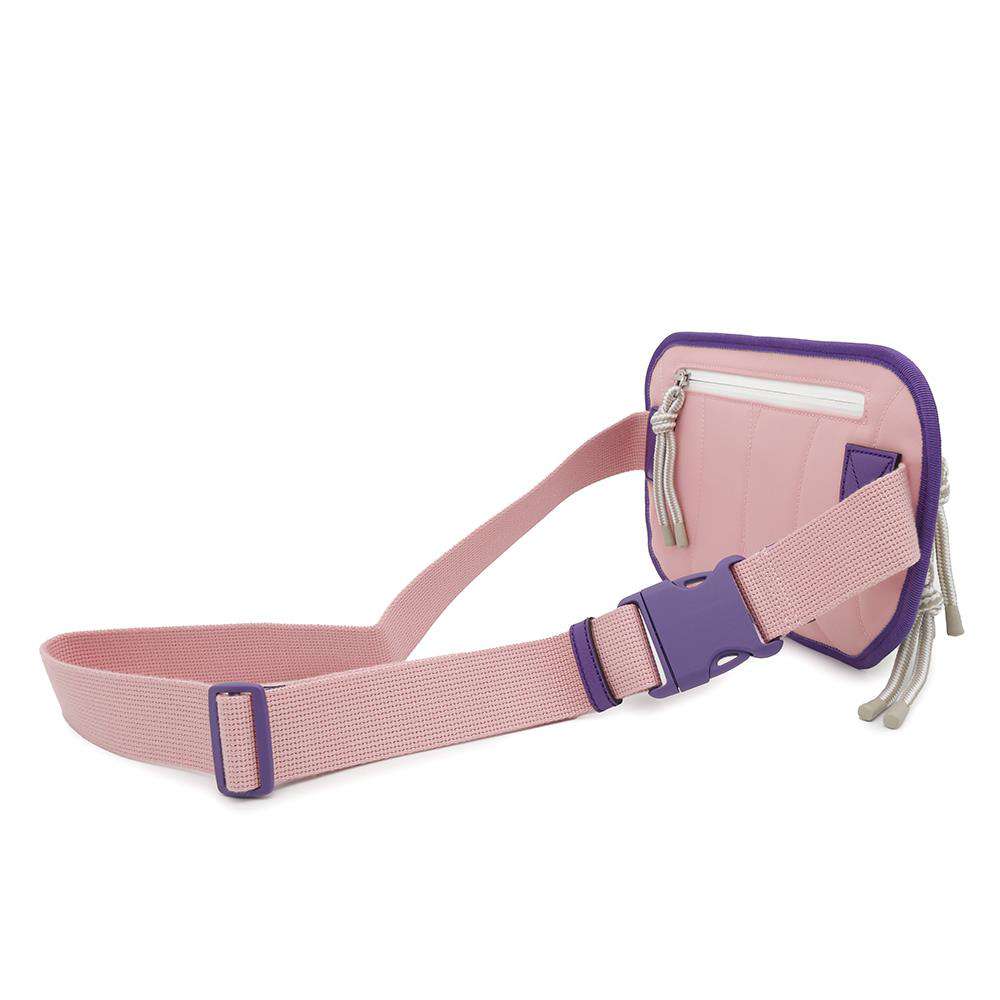 Gucci GGNylon Purple752102 Rubber Pink Green Belt