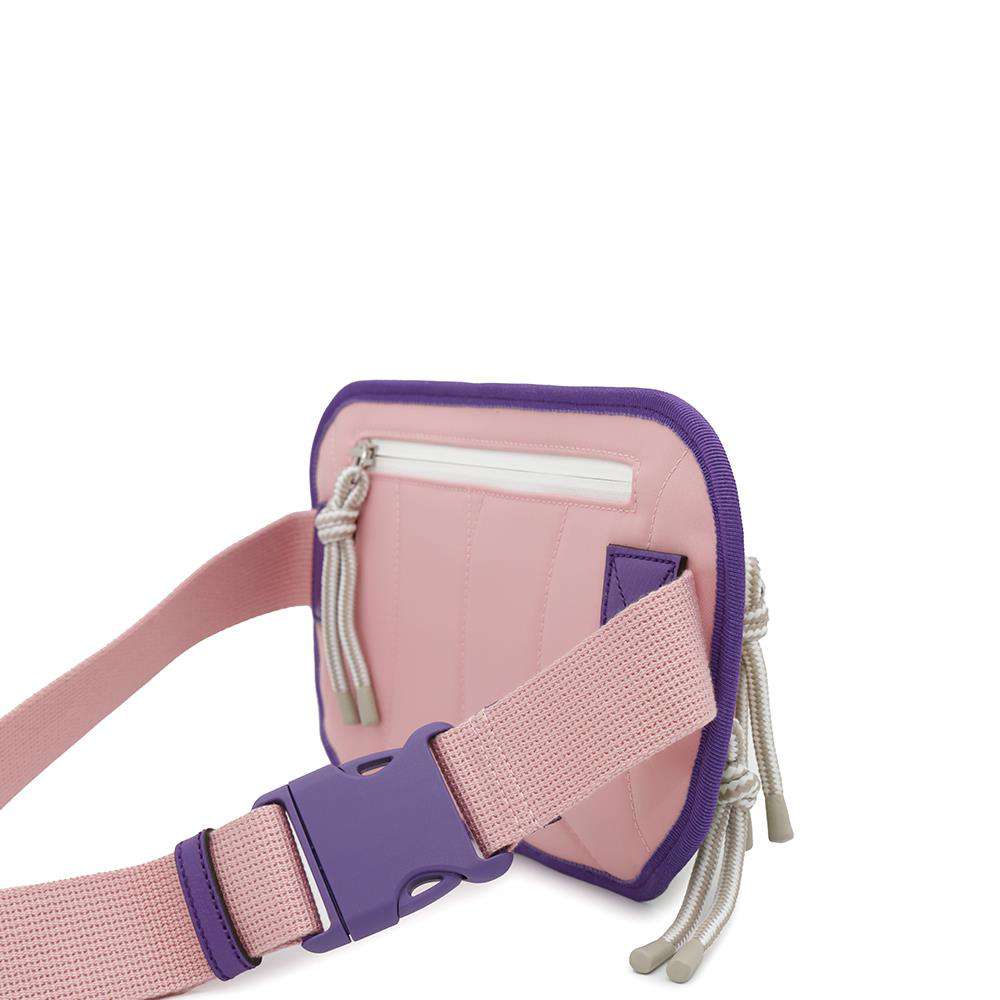 Gucci GGNylon Purple752102 Rubber Pink Green Belt