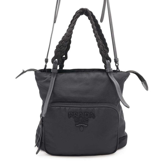 Wayshoulder Ba Handbag Nylon Black Shoulder Bag