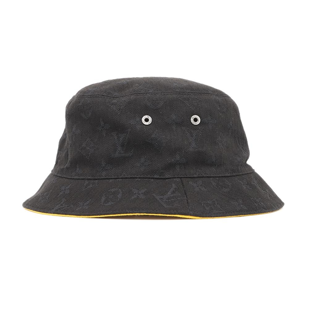 Louis Vuitton Hat・MonogramDenim ester40 Black