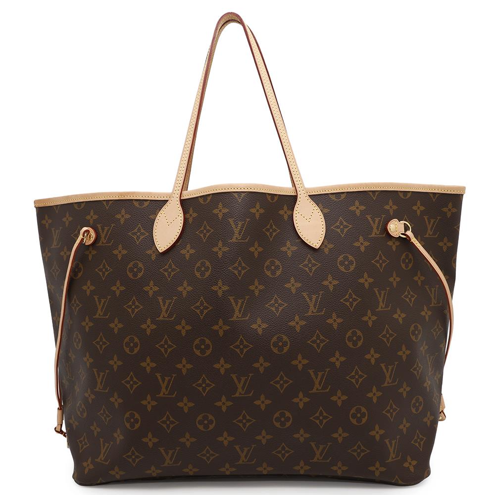 Louis Vuitton Neverfull BeigeM46978 Monogram Tote Bag