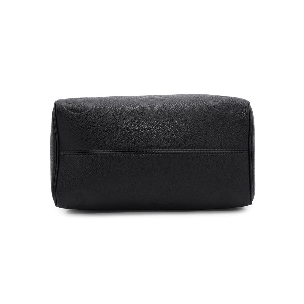 Louis Vuitton Speedy Bandouliere NoirM58951 Monogram Leather Empreinte Handbag