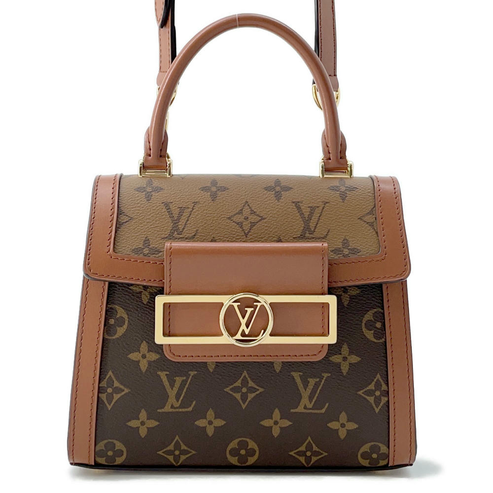 Louis Vuitton Dauphine Capital NoirM46751 Reverse Monogram Canvas Hat
