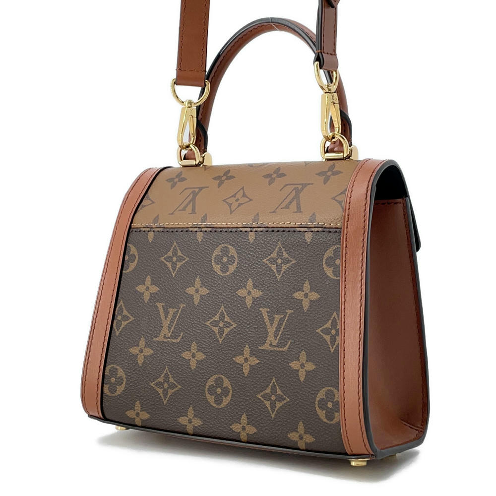 Louis Vuitton Dauphine Capital NoirM46751 Reverse Monogram Canvas Hat