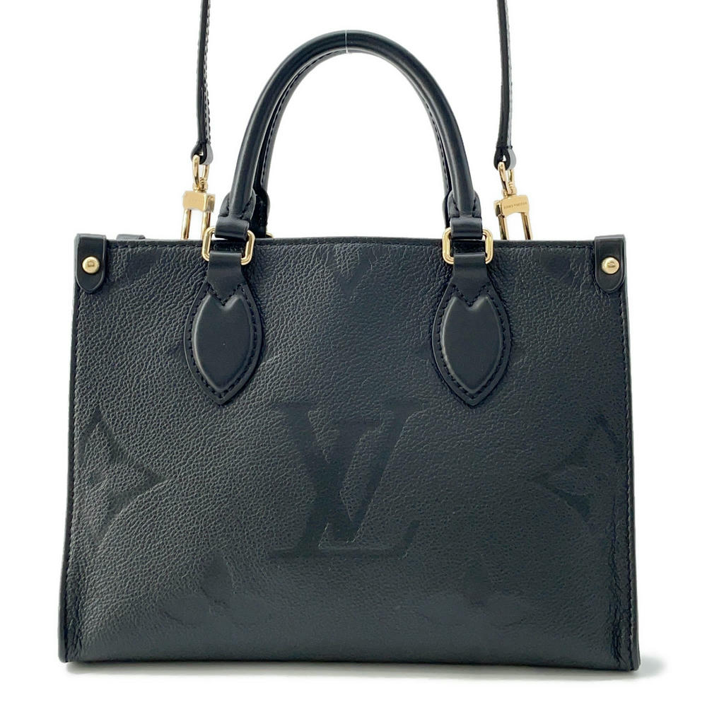 Louis Vuitton Onthego NoirM45653 Monogram Empreinte Leather Handbag