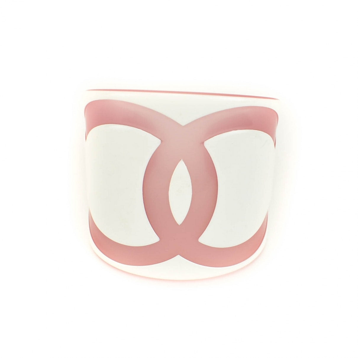 Chanel cc white  bracelets