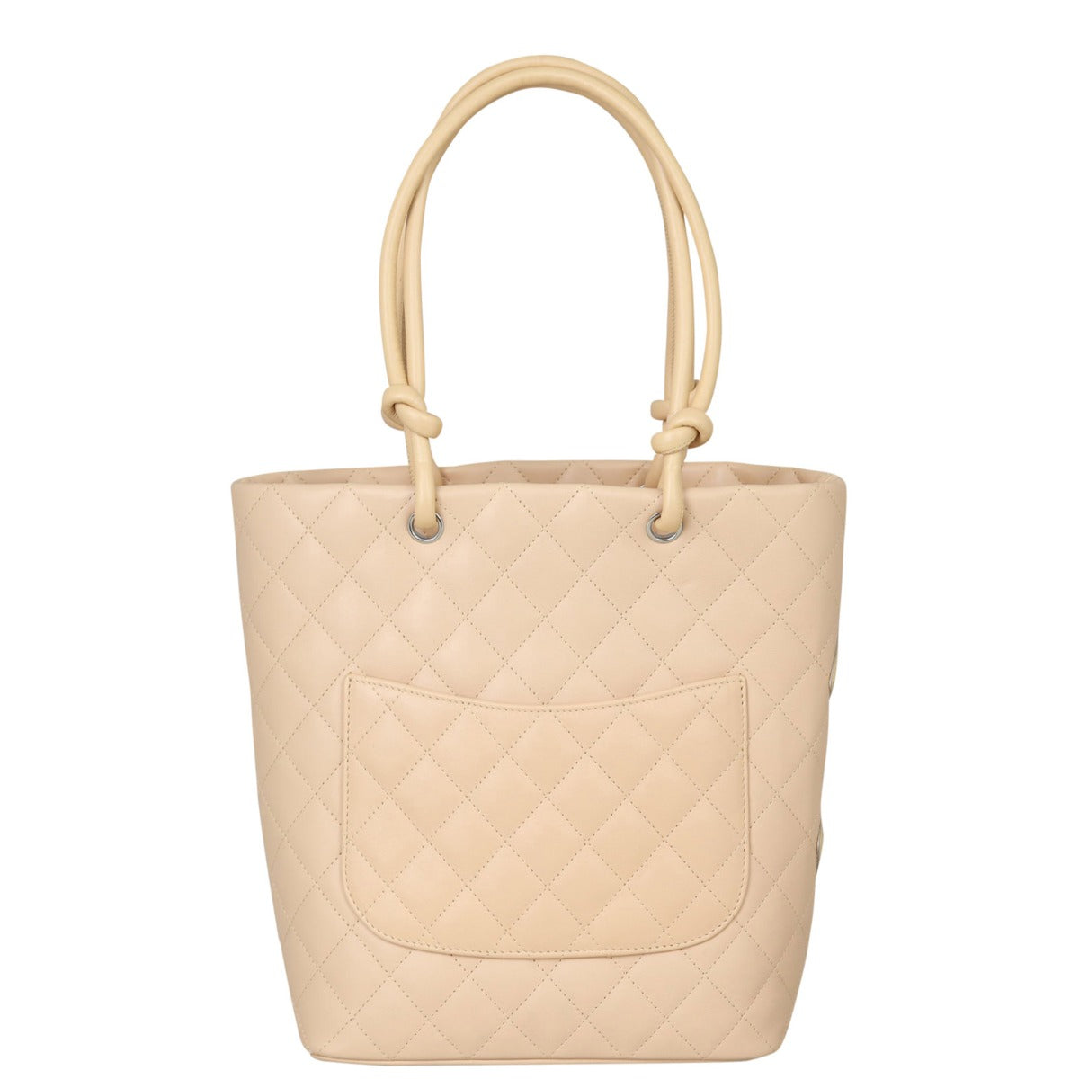Chanel Ligne Cambon Tote Brown Beige Tote Bag