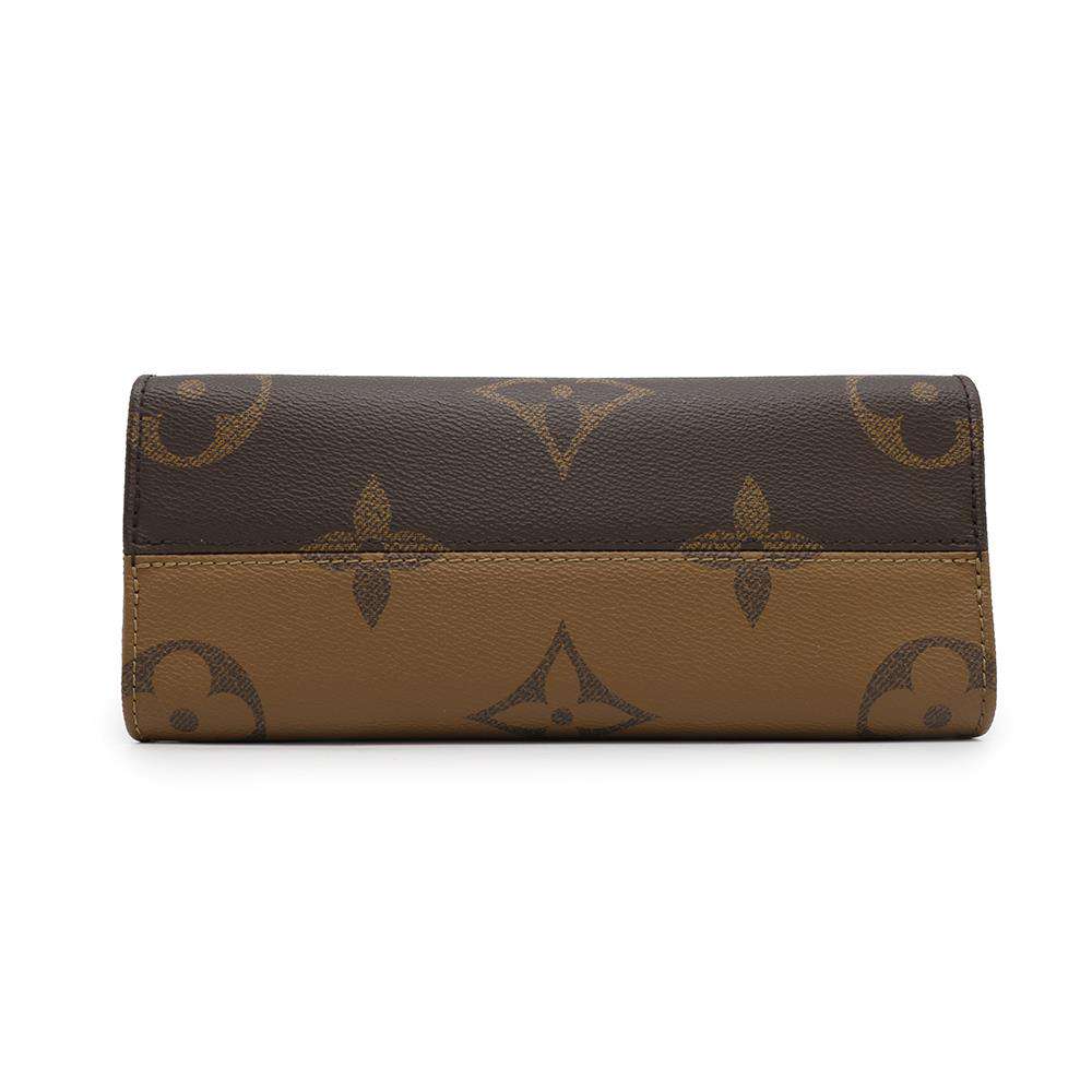 Louis Vuitton Onthego RedM46373 Reverse Monogram Canvas Handbag