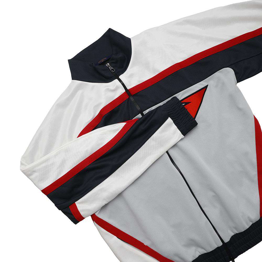 Louis Vuitton Graphic Hockey Track Blouson 30 Gray Multicolor Handbag