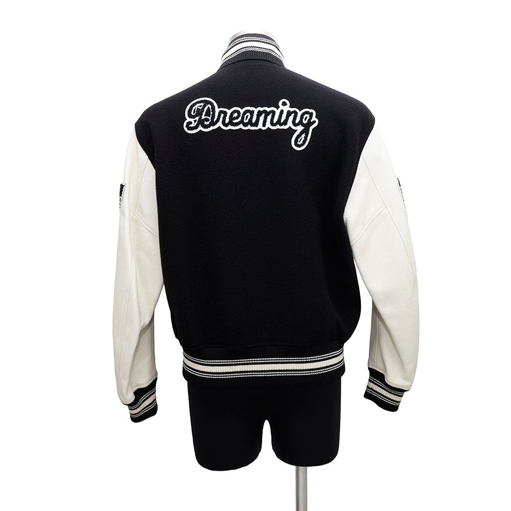 Louis Vuitton BaseballJacket tton30 Black White Apparel