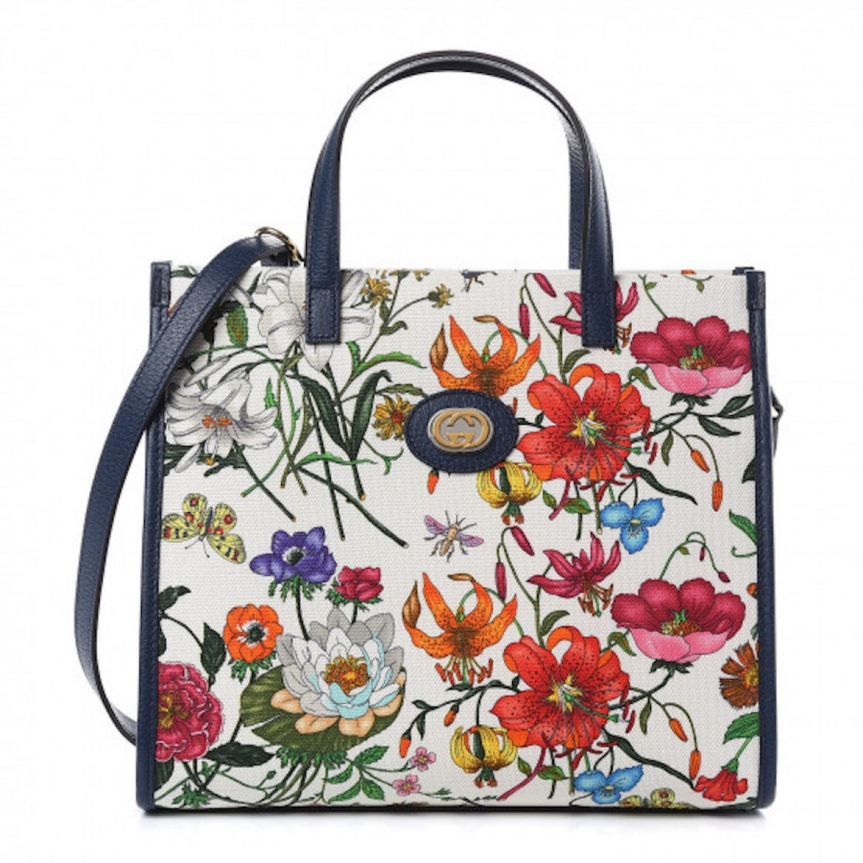 Gucci multicolour cloth handbag