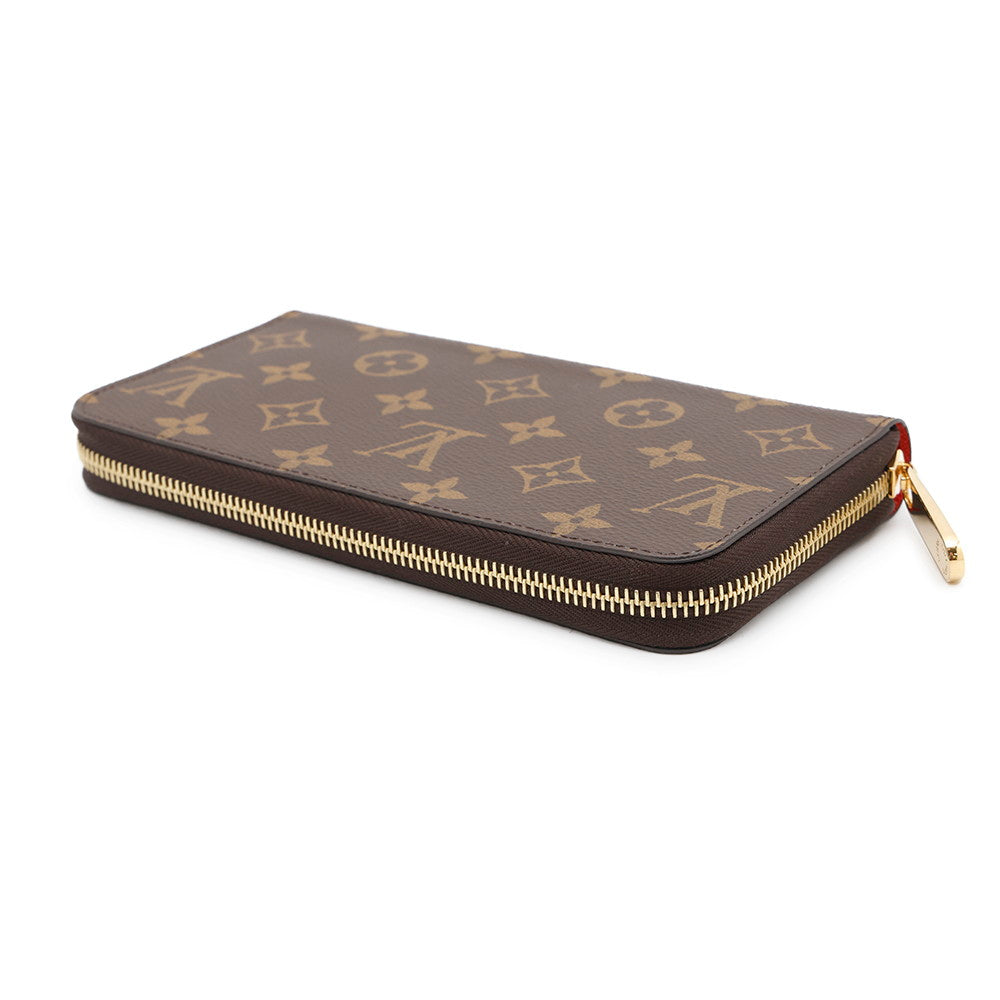 Louis Vuitton Zippy CoquelicotM41896 Monogram Wallet Case 2