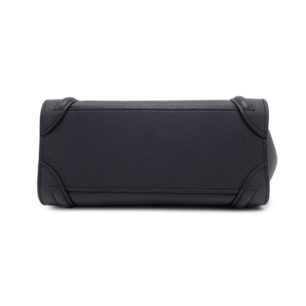 Luggage Shopper Navy Size Nano Handbag Leather Travel Bag