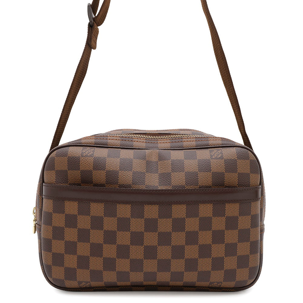 Louis Vuitton Reporter BeigeN45253 Ebene PM Canvas Damier Handbag