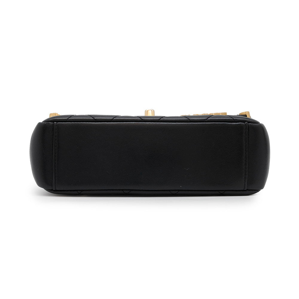 Chanel Matelasse ChainShoulder BlackAS3731 Lambskin Shoulder Bag