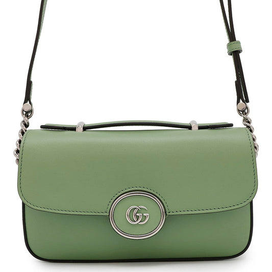 Gucci PETITE GG Green739722 Size Leather Mini Travel Bag