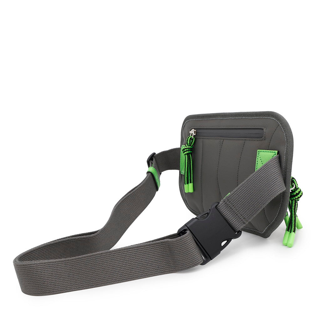 Gucci GGNylon Green752102 Rubber Red Gray Belt 2