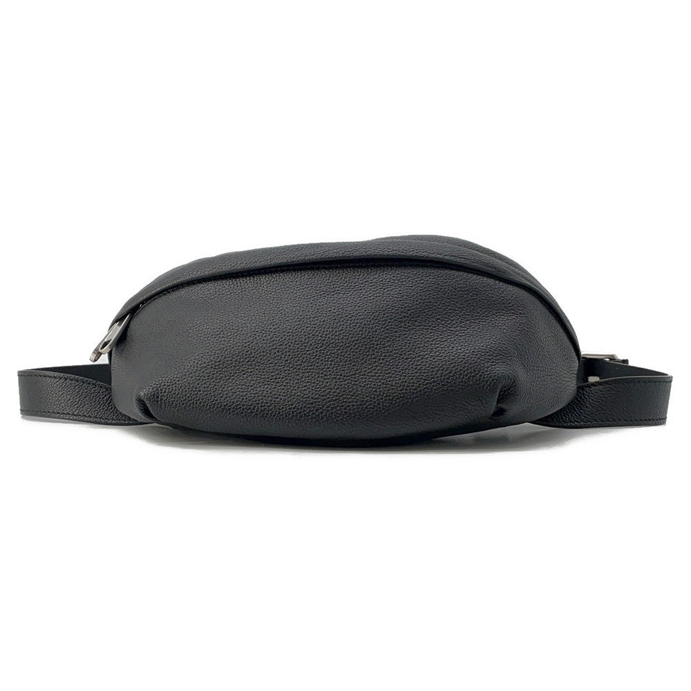 Gucci Inlay Black768111 Leather Logo Belt