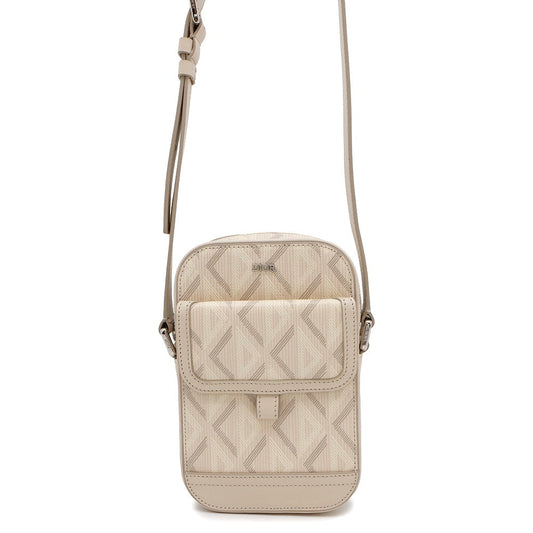 Dior Hit The Road Vertical Pouch Cddiamond Esca Leather White Travel Bag