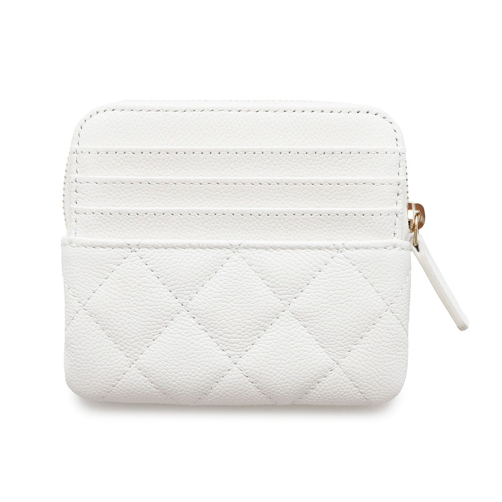 Chanel Classic Zip Fragment WhiteAP2061 Caviar Leather Handbag