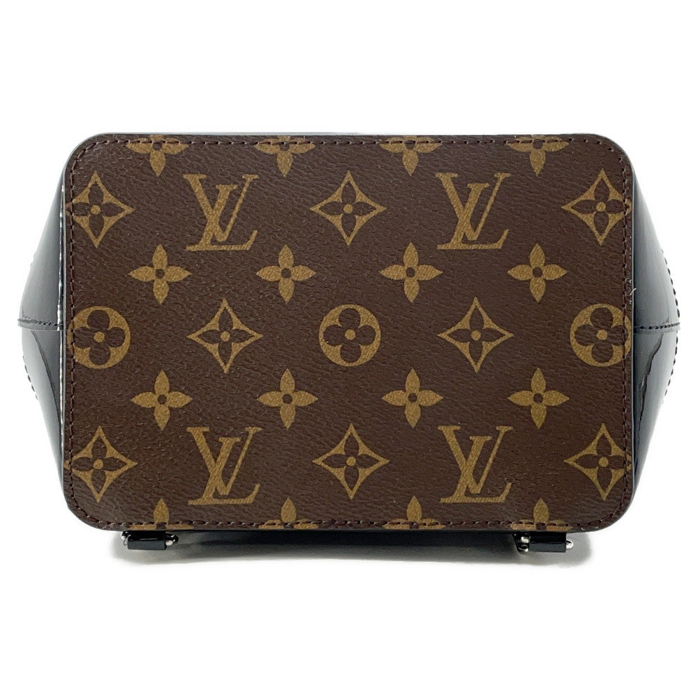 Louis Vuitton Springs NoirM55769 Patent Monogram Leather Jewelry