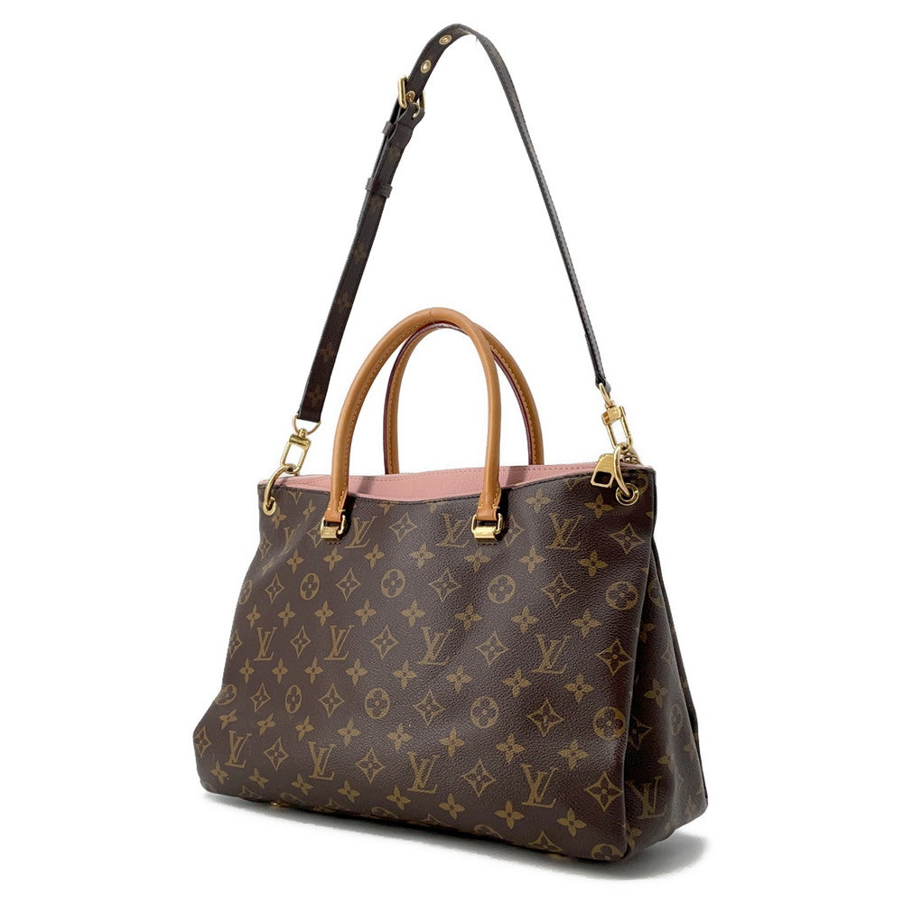 Louis Vuitton Pallas Rose BallerineM40468 Monogram Handbag
