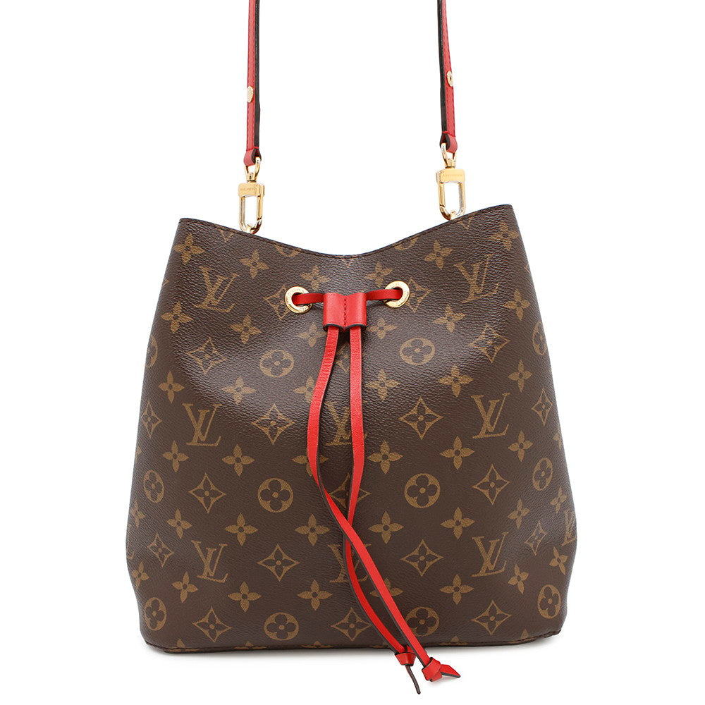 Louis Vuitton Neonoe CoquelicotM44021 Monogram Handbag