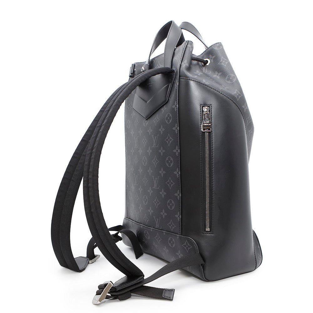 Louis Vuitton Backpack・Explorer NoirM40527 Eclipse Monogram